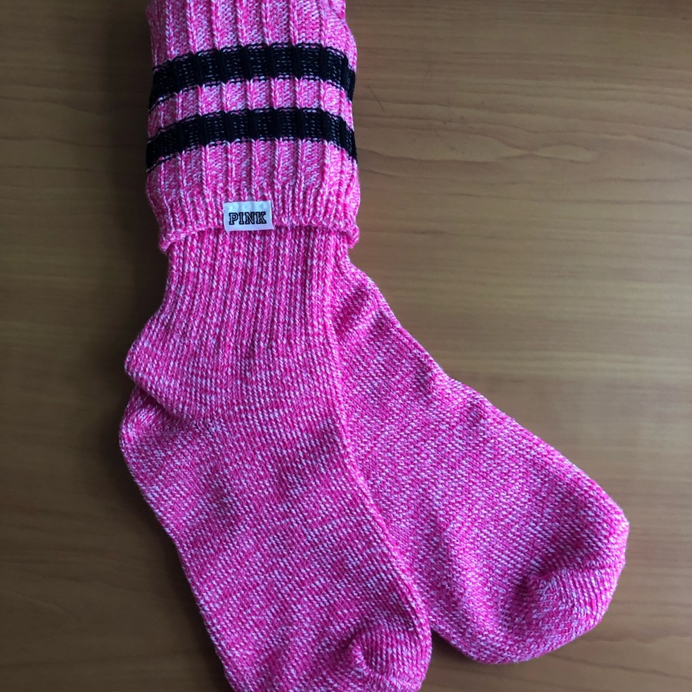 Brand new pink knee-high socks from Pink
